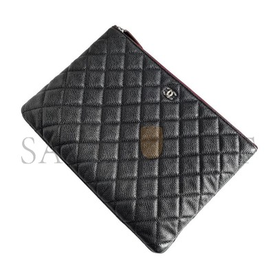 CHANEL CLASSIC CAVIAR CLUTCH BAG NEW MEDIUM (28*20cm)